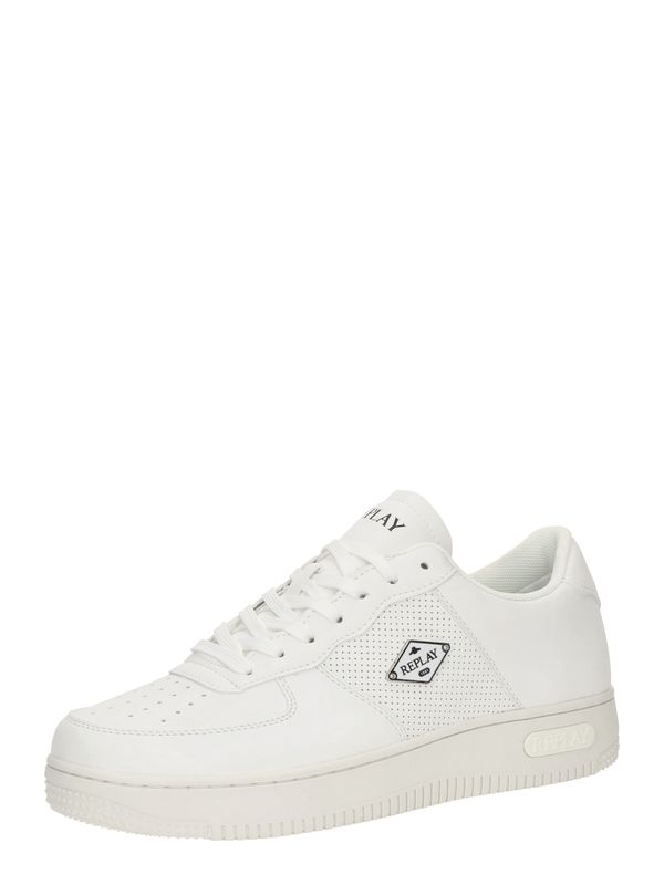 REPLAY REPLAY Nizke superge  črna / bela