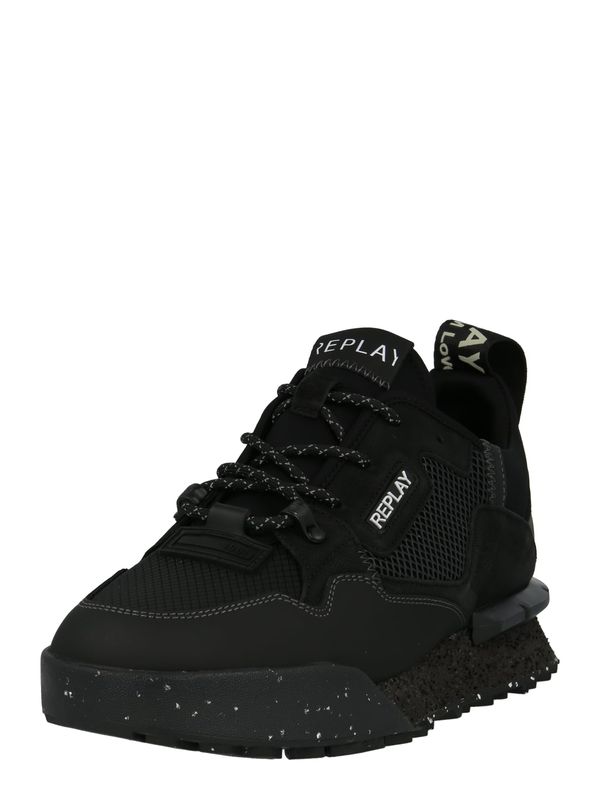 REPLAY REPLAY Nizke superge  črna / bela