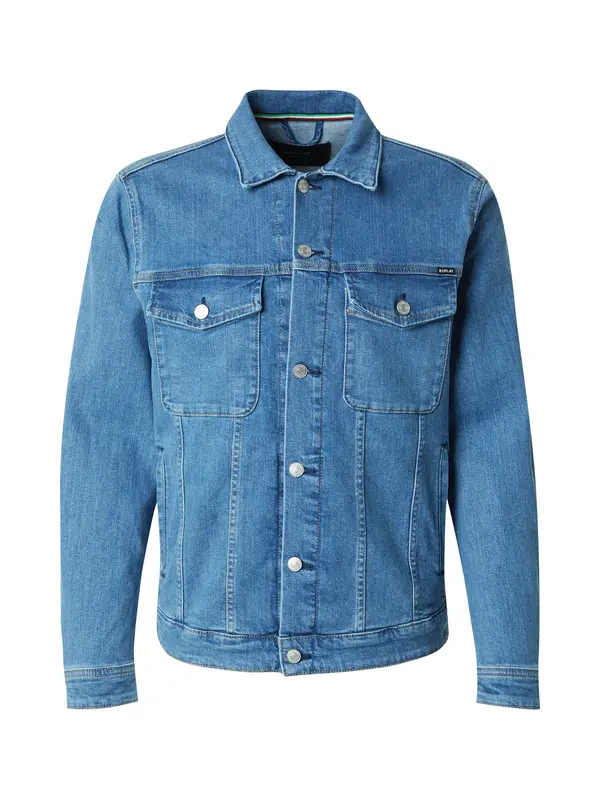 REPLAY REPLAY Prehodna jakna  moder denim