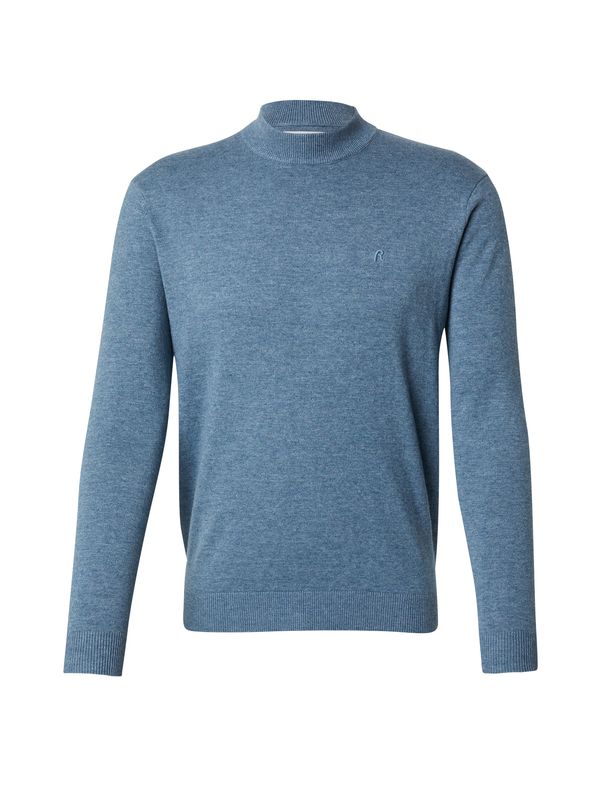REPLAY REPLAY Pulover  progasto modra