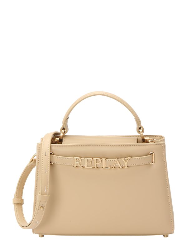 REPLAY REPLAY Ročna torbica  bež / zlata