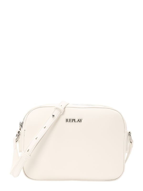 REPLAY REPLAY Torba za čez ramo  bela