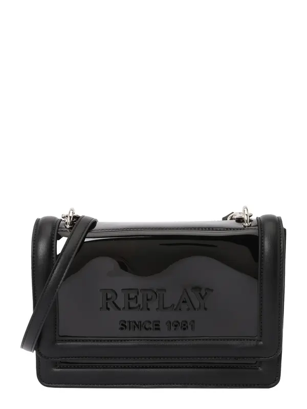 REPLAY REPLAY Torba za čez ramo  črna