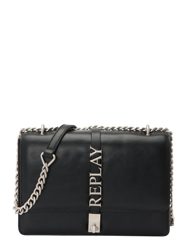 REPLAY REPLAY Torba za čez ramo  črna