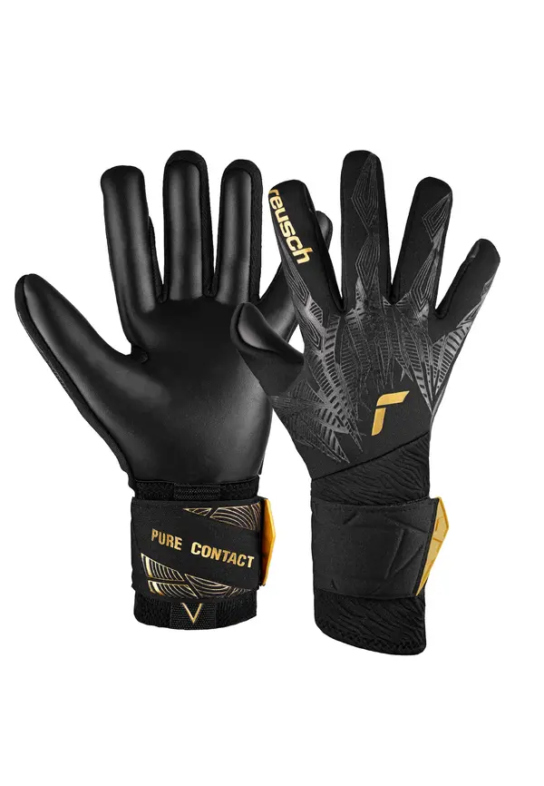 REUSCH REUSCH Športne rokavice 'Pure Contact Infinity'  rumena / črna