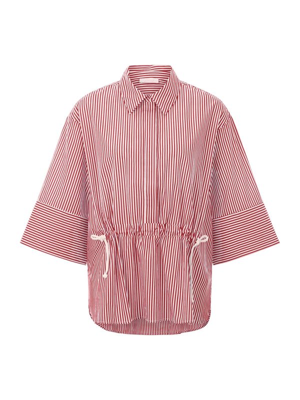 Rich & Royal Rich & Royal Bluza  karminsko rdeča / bela