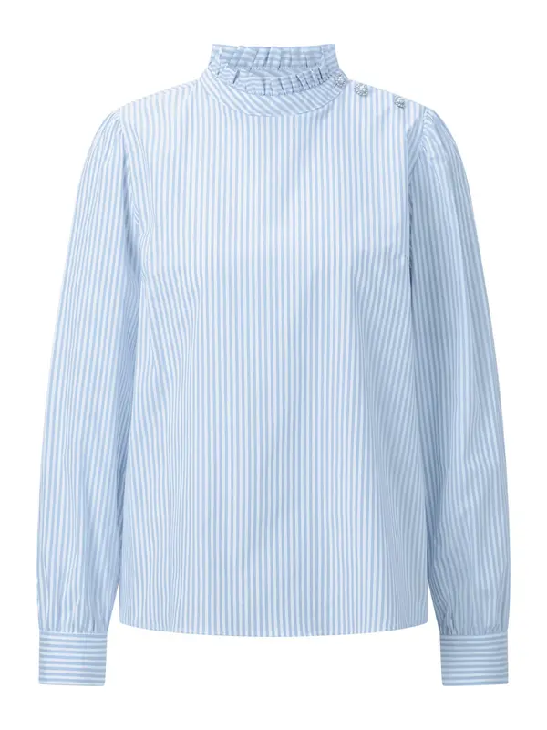Rich & Royal Rich & Royal Bluza  modra / bela