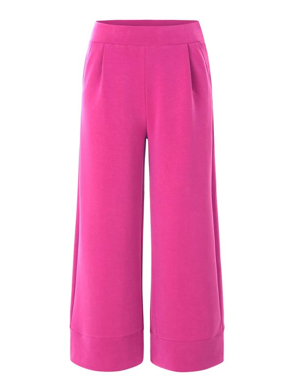 Rich & Royal Rich & Royal Hlače z naborki  roza