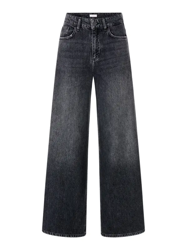 Rich & Royal Rich & Royal Kavbojke  črn denim