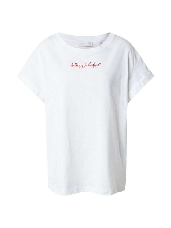 Rich & Royal Rich & Royal Majica  modra / rdeča / bela