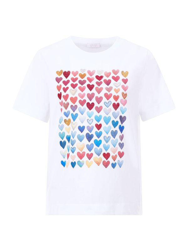 Rich & Royal Rich & Royal Majica  modra / rumena / pitaja / bela