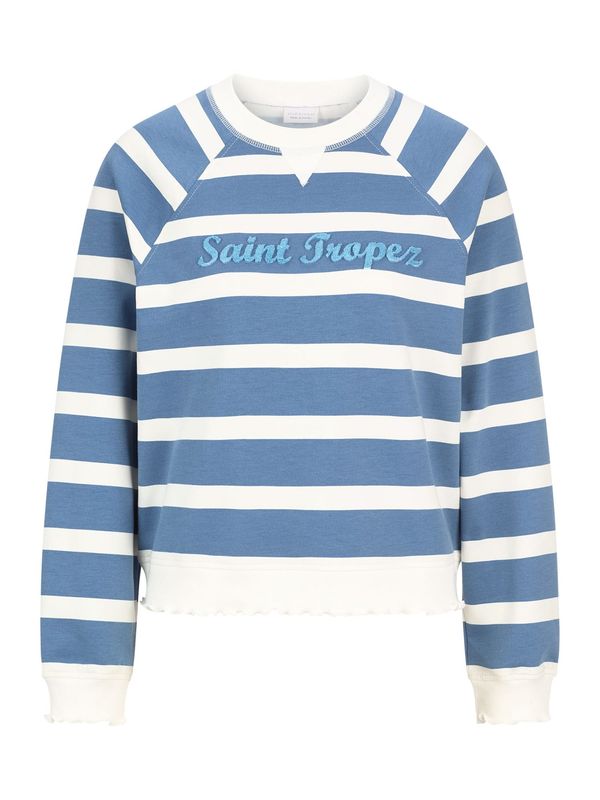 Rich & Royal Rich & Royal Majica  nebeško modra / bela