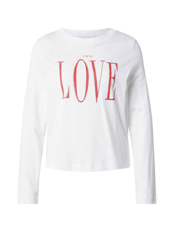 Rich & Royal Rich & Royal Majica  živo rdeča / bela