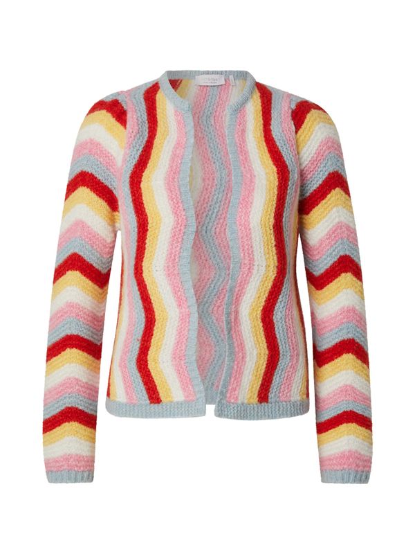 Rich & Royal Rich & Royal Pletena jopa  golobje modra / rumena / roza / rdeča