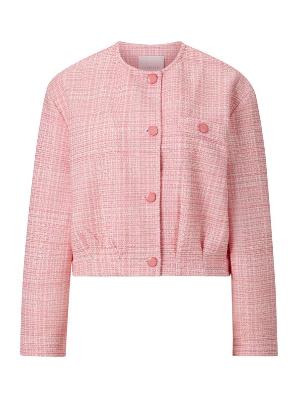 Rich & Royal Rich & Royal Prehodna jakna  roza / bela