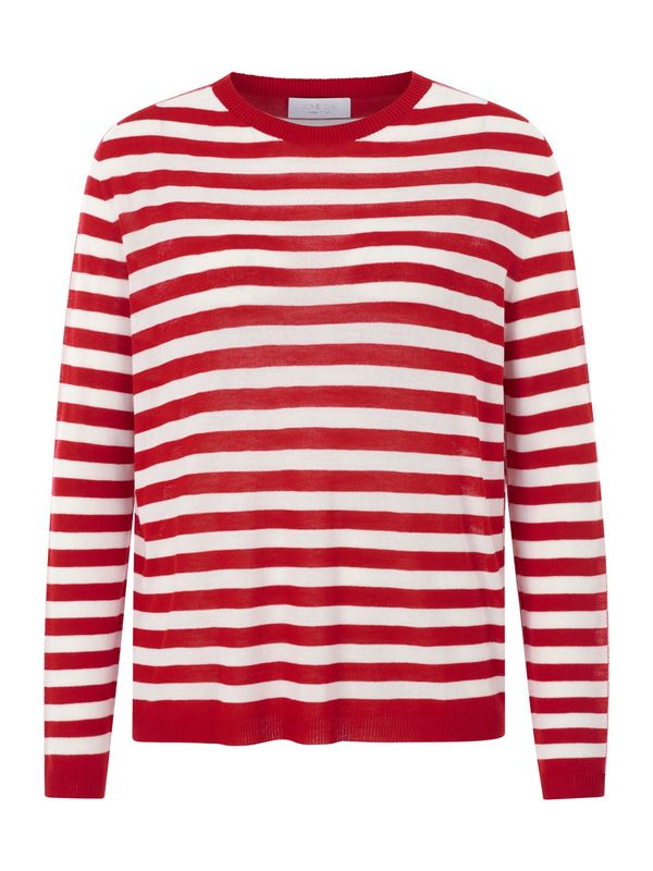 Rich & Royal Rich & Royal Pulover  rdeča / bela