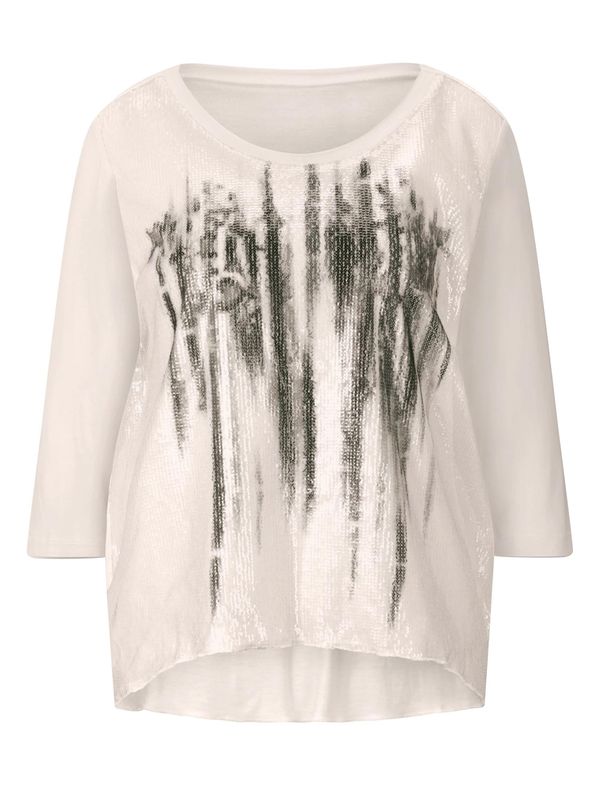 Rick Cardona by heine Rick Cardona by heine Majica  ecru / črna