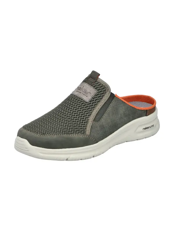 Rieker Rieker Cokle  temno siva / kaki / oranžna