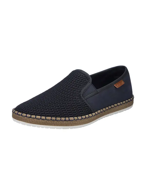 Rieker Rieker Espadrile 'Namur'  nočno modra / rjava