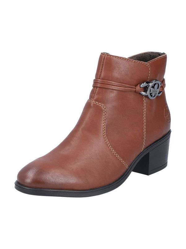 Rieker Rieker Gležnarji  kostanj rjava