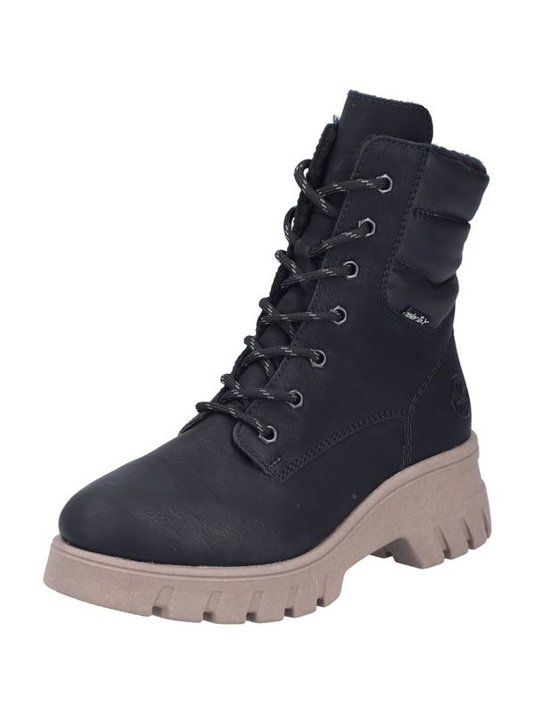 Rieker Rieker Gležnarji z vezalkami  črna