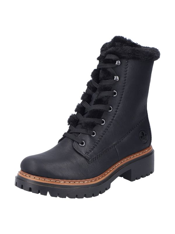 Rieker Rieker Gležnarji z vezalkami  črna