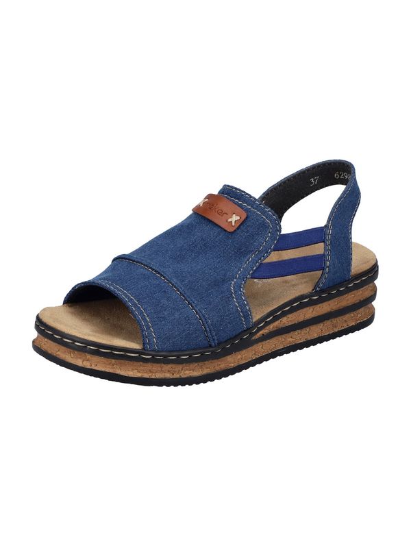 Rieker Rieker Sandali  moder denim / rjava