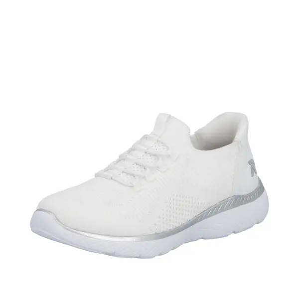 Rieker Sport Rieker Sport Natikač 'M5066'  srebrna / bela