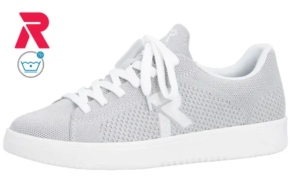 Rieker Sport Rieker Sport Nizke superge  siva / bela