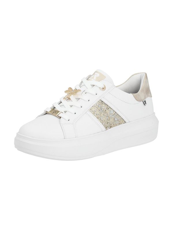Rieker Sport Rieker Sport Nizke superge  zlata / bela