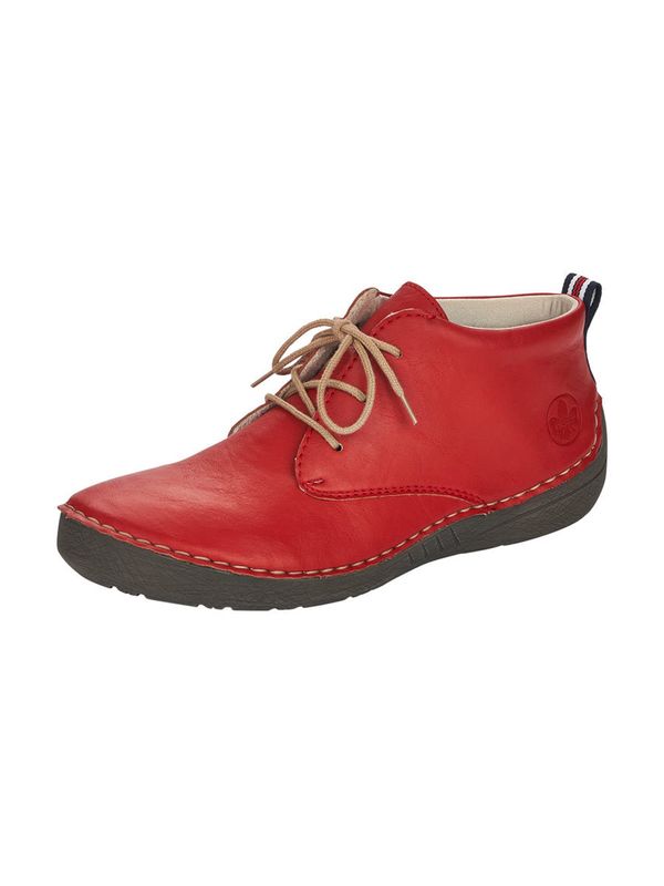 Rieker Rieker Športni čevlji z vezalkami  rdeča