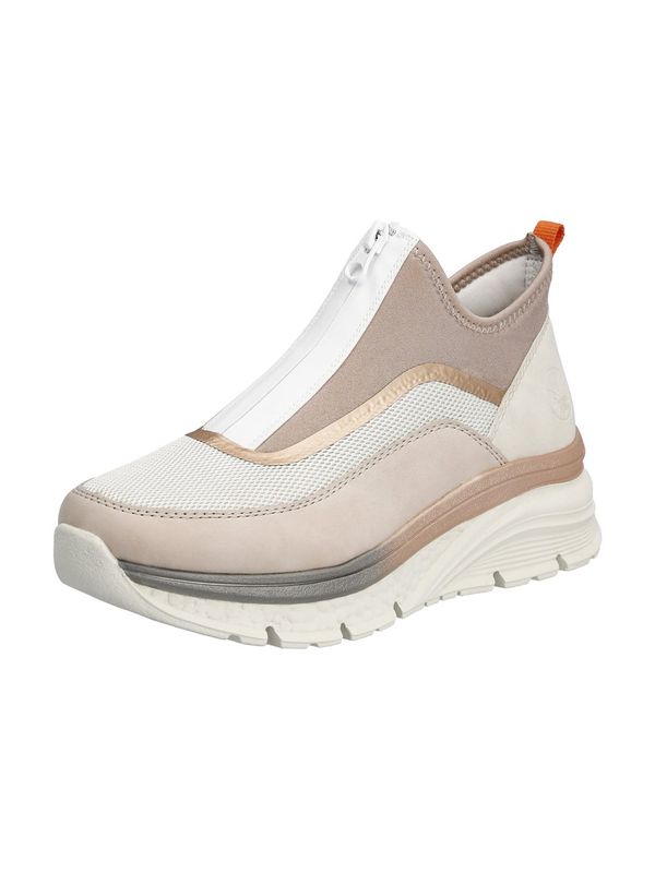 Rieker Rieker Visoke superge  ecru / roza / staro roza / bela