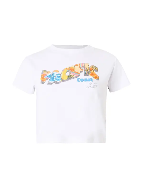 RIP CURL RIP CURL Majica 'HALEY O BABY'  kremna / kraljevo modra / siva / oranžna / bela
