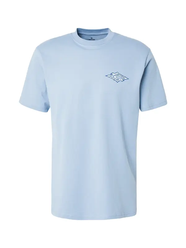 RIP CURL RIP CURL Majica 'HAZEY DAYS'  svetlo modra / oranžna / bela