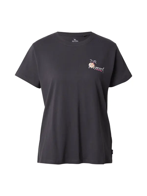 RIP CURL RIP CURL Majica 'TIDE LINE'  svetlo modra / oranžna / svetlo roza / črna