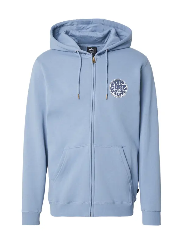 RIP CURL RIP CURL Športna jopa na zadrgo 'WETTIE PASSAGE'  golobje modra / svetlo modra / bela