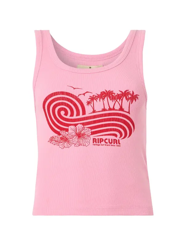RIP CURL RIP CURL Top 'OCEAN BREAK'  roza / rdeča