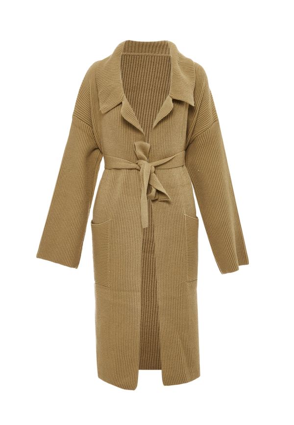 RISA RISA Pletena jopa  oliva