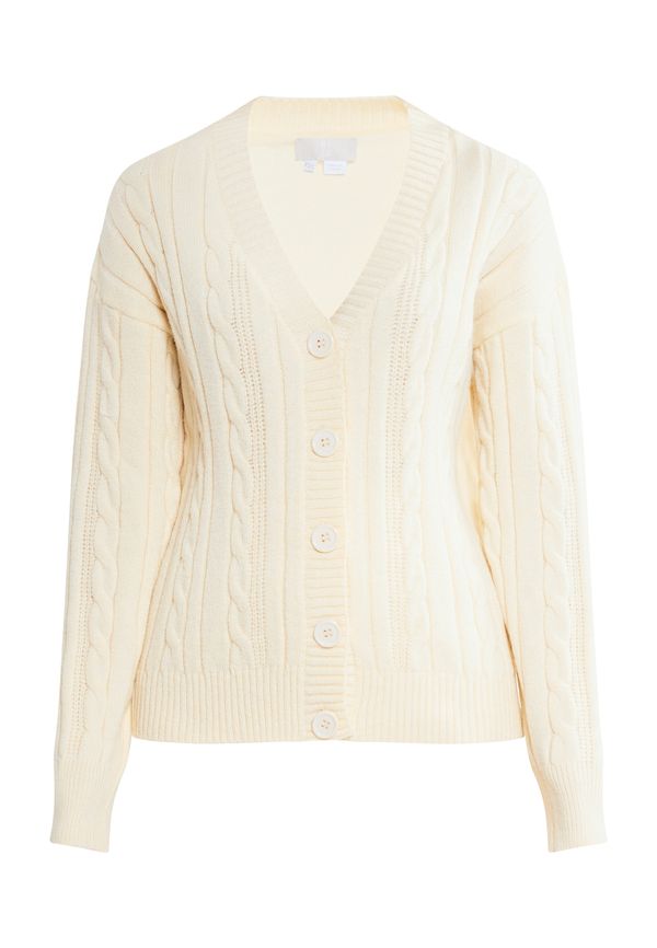 RISA RISA Pletena jopa 'Teylon'  kremna