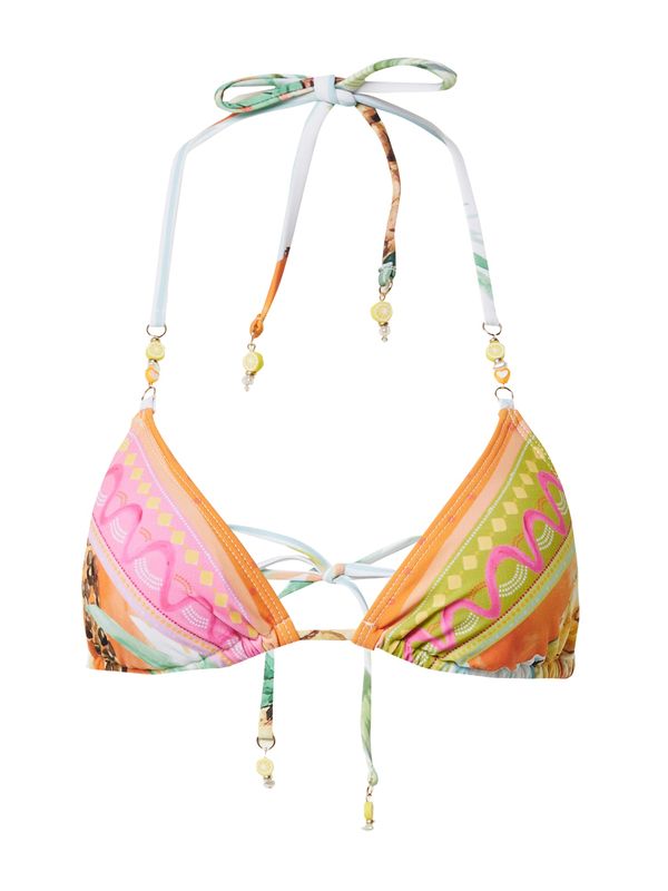 River Island River Island Bikini zgornji del  rumena / svetlo zelena / oranžna / roza