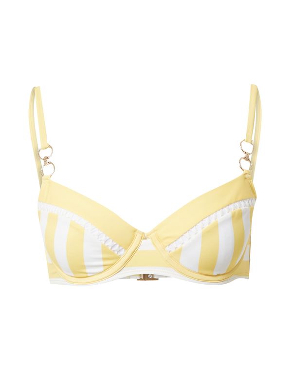 River Island River Island Bikini zgornji del  rumena / zlata / bela