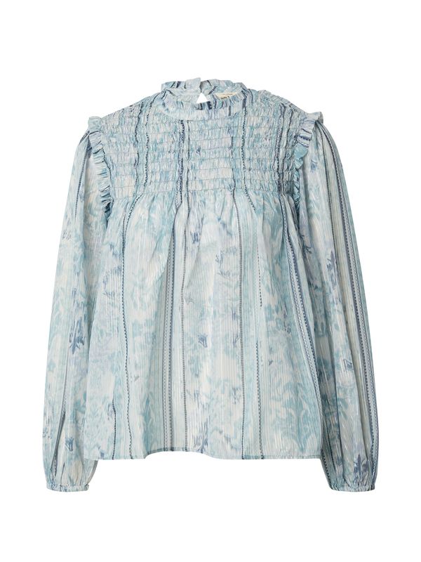 River Island River Island Bluza  pastelno modra / bela