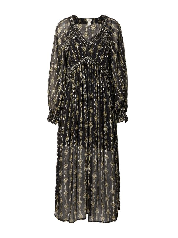 River Island River Island Obleka  zlato-rumena / črna / srebrna