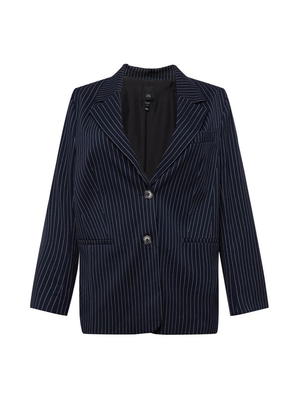 River Island Plus River Island Plus Blazer  mornarska / bela