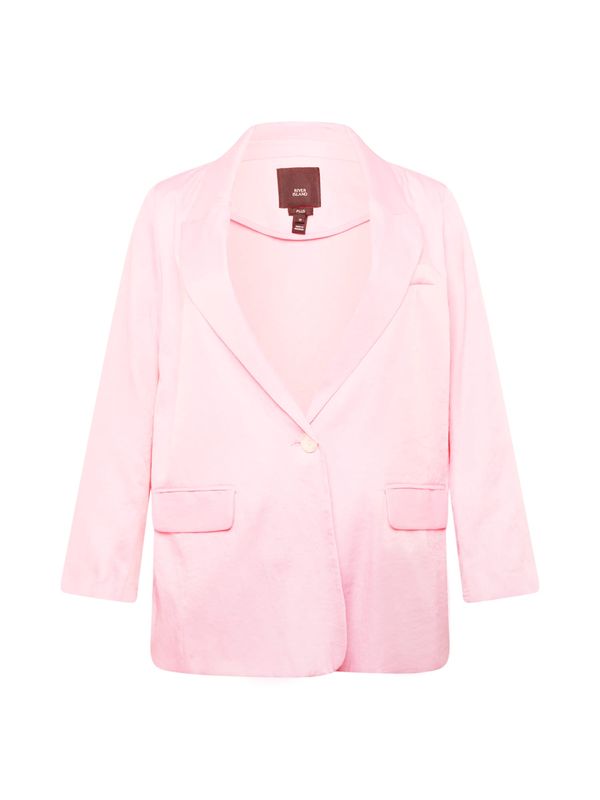 River Island Plus River Island Plus Blazer  roza