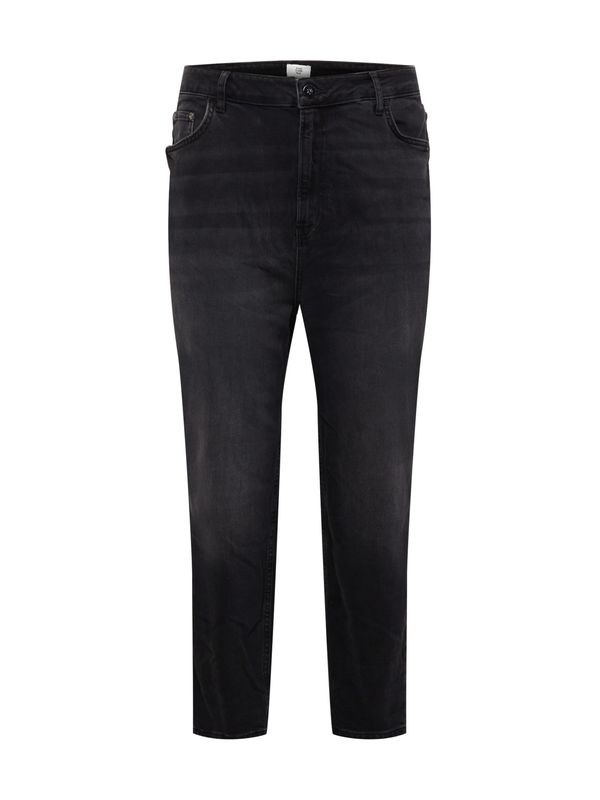 River Island Plus River Island Plus Kavbojke  črn denim
