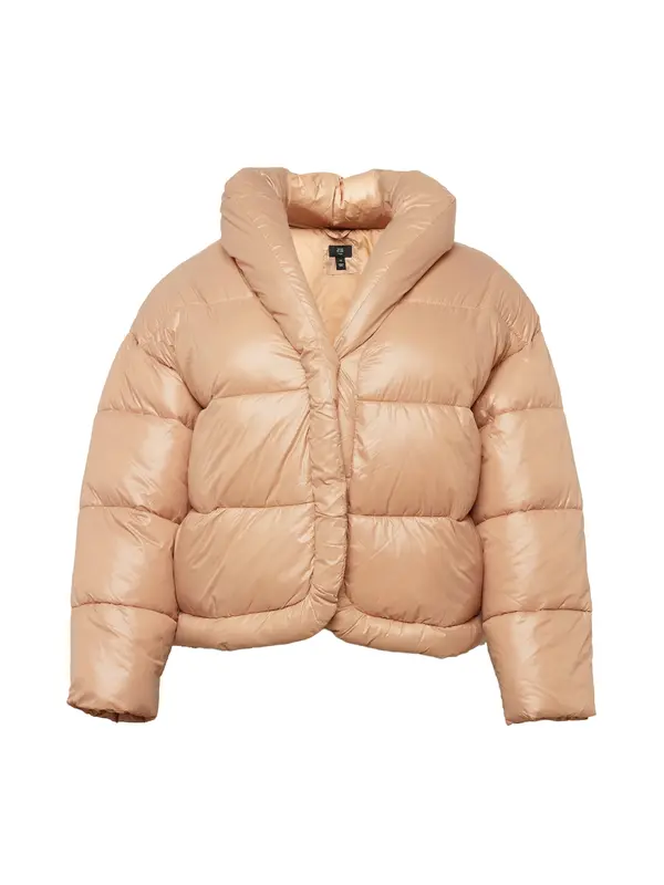 River Island Plus River Island Plus Zimska jakna 'CROISSANT COCOON'  bež