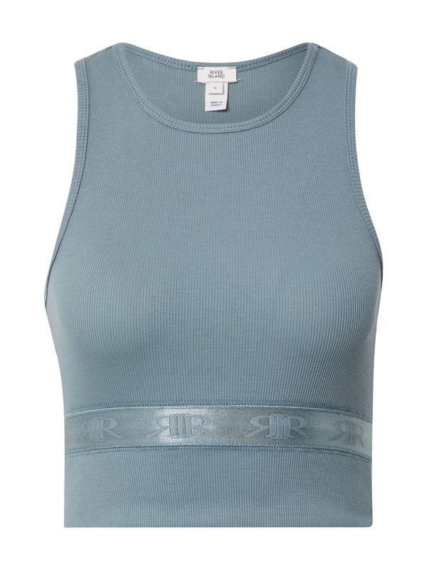 River Island River Island Top 'Racer'  pastelno modra