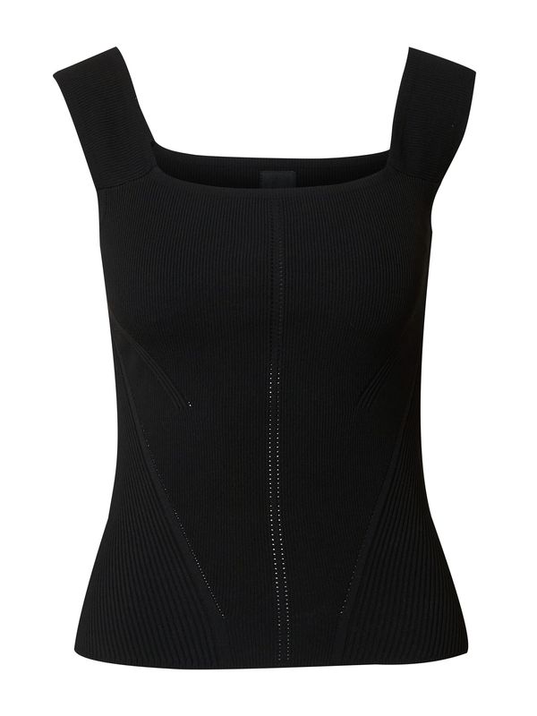 River Island River Island Top z naramnicami  črna