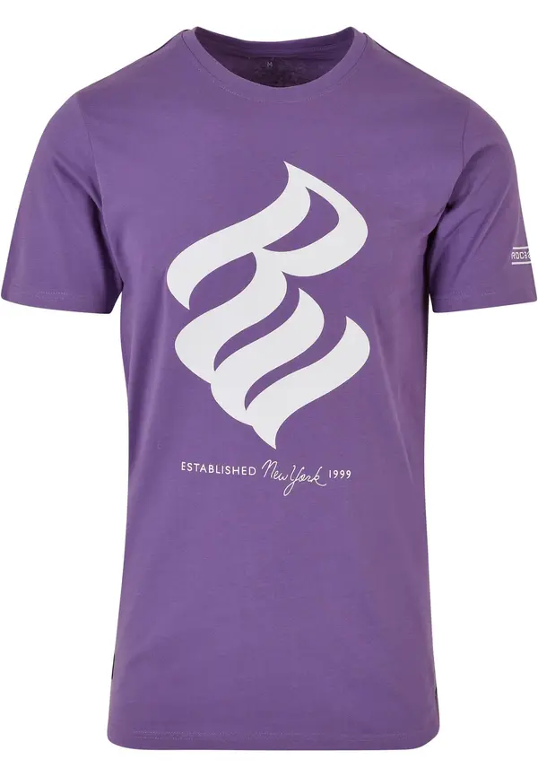 ROCAWEAR ROCAWEAR Majica  lila / bela